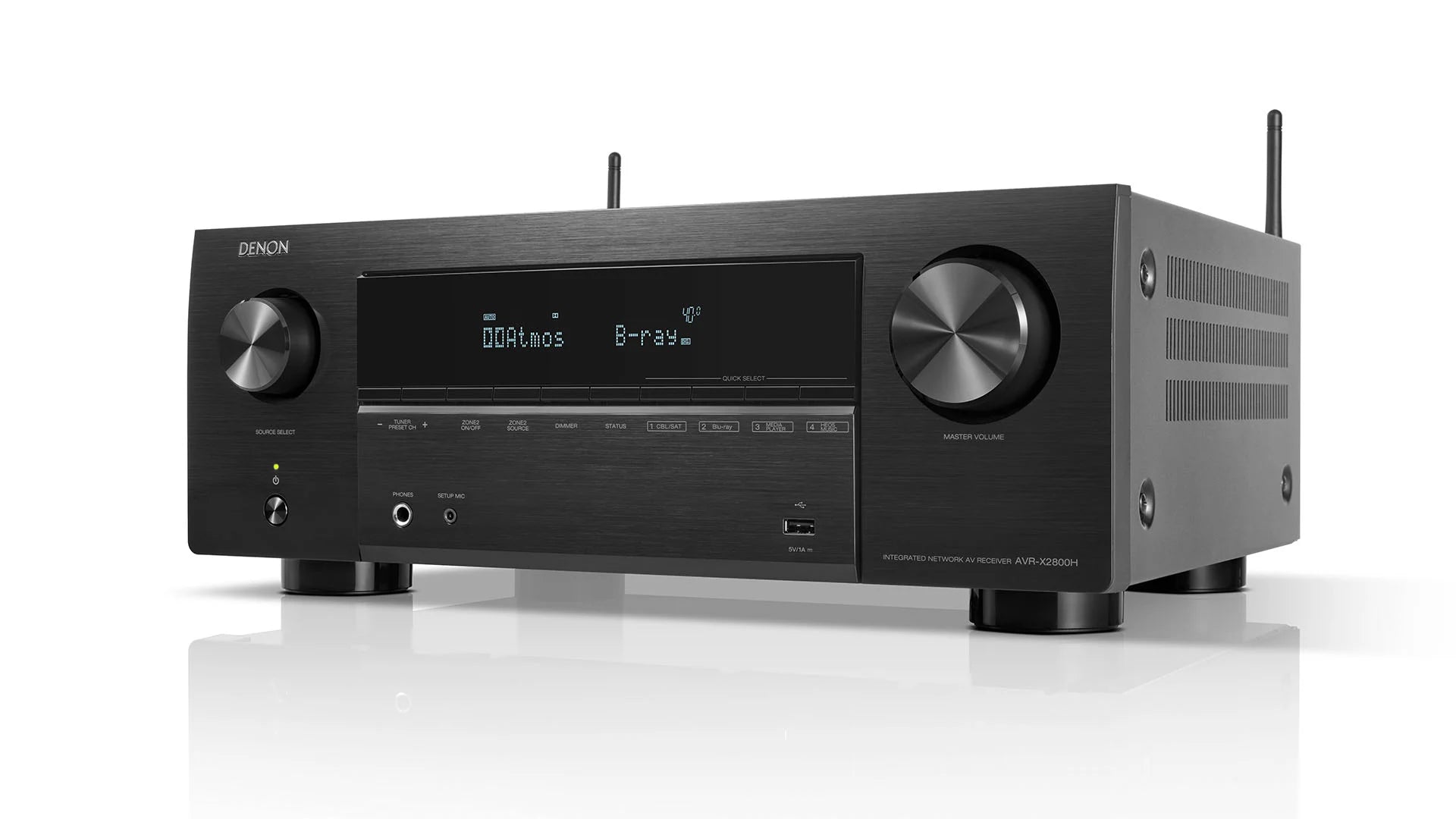 Denon AVR-X2800H 7.2ch 8K AV Receiver with HEOS Built-in – Magnum