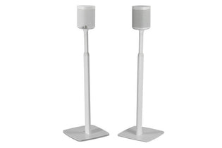 Flexson Adjustable Floor Stand For Sonos One/Play1, White, Pair. - Magnum Sound and Vision