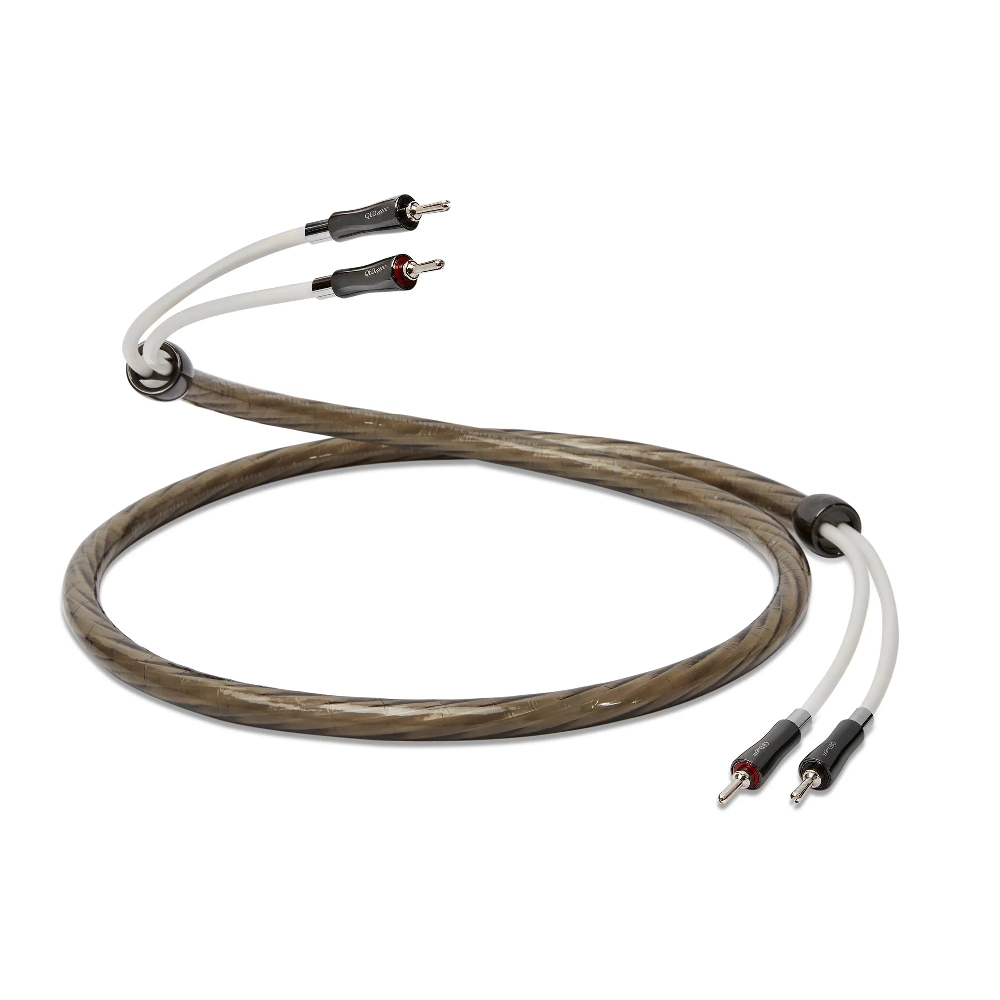 QED Supremus Zr Speaker Cable Banana Pair Magnum Sound and Vision