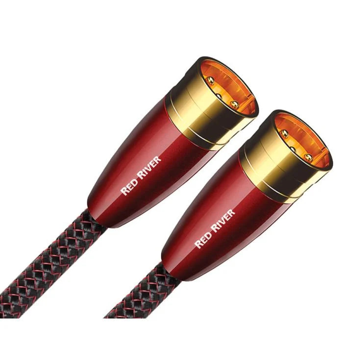 AUDIOQUEST Red River XLR to XLR Pair - EX DEMO – Magnum Sound and