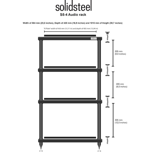 SolidSteel Rack S5-4 - Magnum Sound and Vision