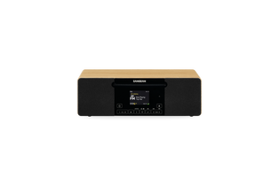 Sangean WR-60 AM/FM/CD/Bluetooth Wooden Cabinet Radio, Natural Maple