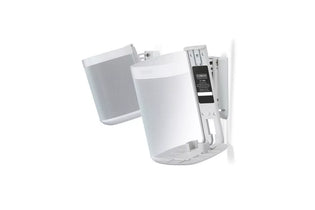Flexson Wall Mount For Sonos One/Play1 White, Pair - Magnum Sound and Vision