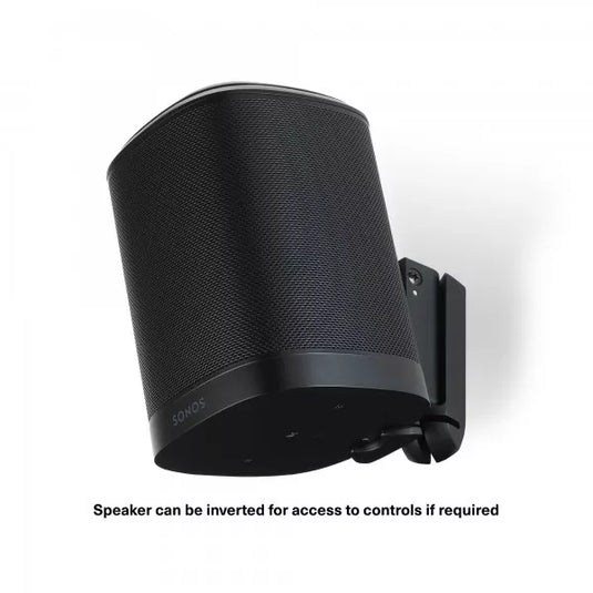 Flexson Wall Mount for Sonos One/Play1 Black, Pair. - Magnum Sound and Vision