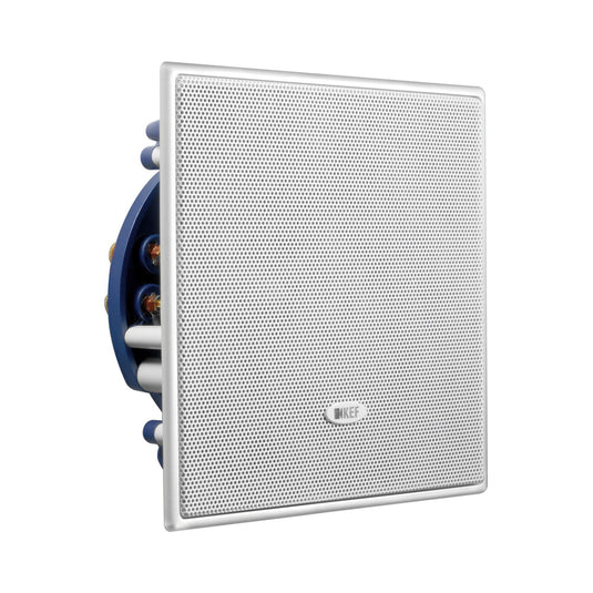 KEF CI160QS Ultra Thin Bezel 6.5'' Square In-Wall/Ceiling Speaker - Magnum Sound and Vision