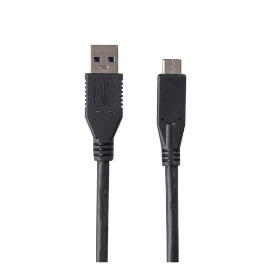 1M USB 3.1 USB-C Male to USB-A Male Cable. Black Colour Up to 10G Data Transfer Speed