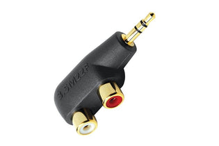 AUDIOQUEST Hard Mini Splitter. Male 3.5mm To 2x Female RCA - Magnum Sound and Vision