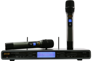 BMB WB-5000S Wireless Dual Microphone System