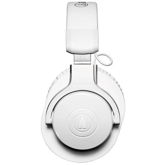Audio Technica ATH-M20xBT Wireless Over-Ear Professional Monitor Headphones - White
