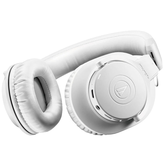 Audio Technica ATH-M20xBT Wireless Over-Ear Professional Monitor Headphones - White