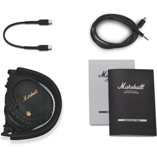 Marshall Monitor III A.N.C. Wireless Over-Ear Headphones - Black