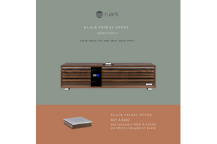 Ruark Audio R410 Integrated Music System - (FREE R-CD100 CD DRIVE VALUED AT $549)
