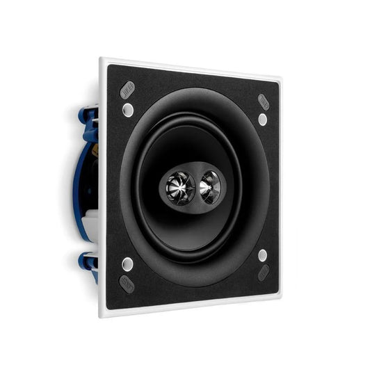 KEF CI160CSDS Ultra Thin Bezel 6.5'' Dual Stereo Square In-Ceiling Speaker - Each