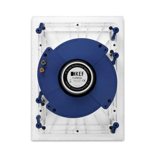 KEF CI200QL Ultra Thin Bezel 8'' Rectangular In-Wall/Ceiling Speaker - Each