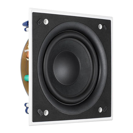 KEF CI200QSB-THX Ultra Thin Bezel 8'' Wall Subwoofer - Pair