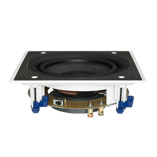 KEF CI200QSB-THX Ultra Thin Bezel 8'' Wall Subwoofer - Pair