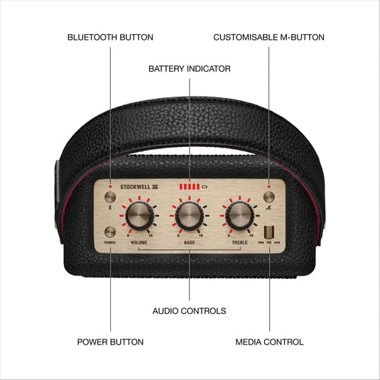 Marshall Stockwell III Portable Bluetooth Speaker