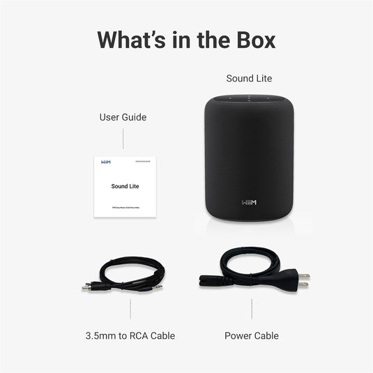 WiiM Sound Lite Smart Speaker