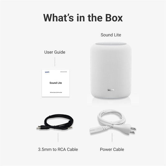 WiiM Sound Lite Smart Speaker