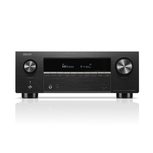 Denon AVC-X3900H 9.4CH 4K/8K Dolby Atmos AV Receiver Powered by HEOS™