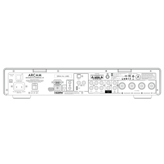 Acarm Arcam A25+ Integrated Amplifier – Magnum Sound and Vision