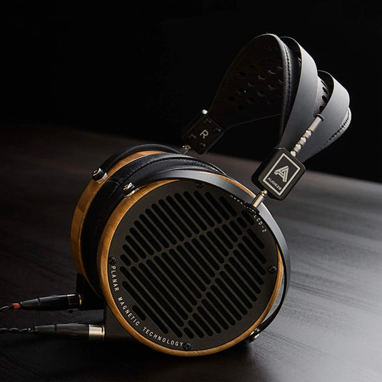 Audeze LCD-3 Planar Magnetic Headphones Leather Zebrano Wood