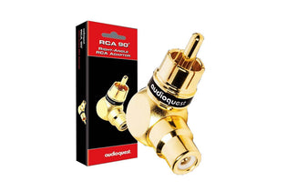 AUDIOQUEST Female RCA to Right Angle Male RCA - Magnum Sound and Vision