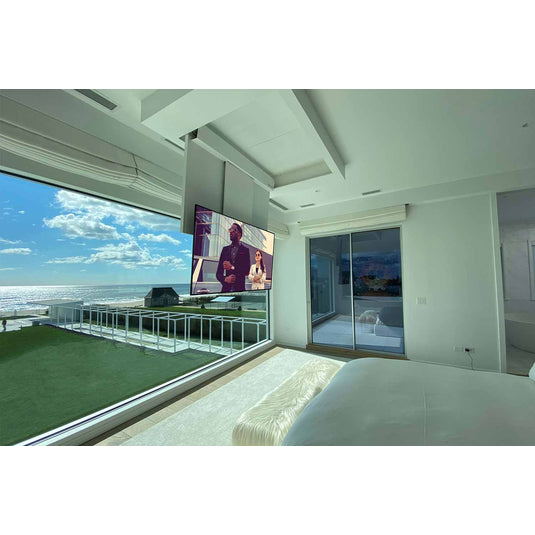 Nexus 21 Model CL-65e (Ceiling Flip-Down + Extend TV lift - For Up to 65'' TV)