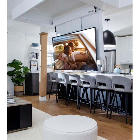 Nexus 21 Model CL-65e (Ceiling Flip-Down + Extend TV lift - For Up to 65'' TV)