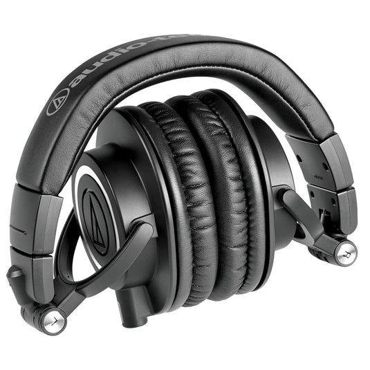 Audio Technica ATH-M50X Over-Ear Professional Monitor Headphones - Black