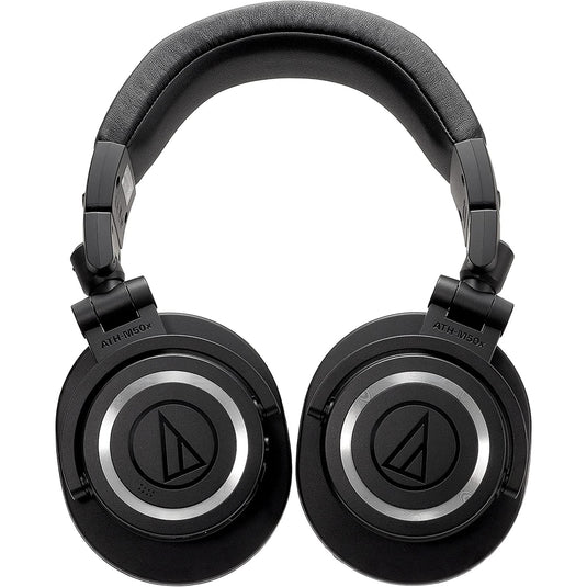 Audio Technica ATHM50XBT2 Wireless Over-Ear Headphones - Black