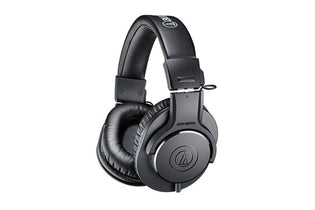 Audio Technica ATH-M20xBT Wireless Over-Ear Professional Monitor Headphones - Black