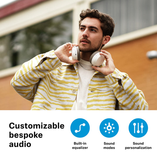 Sennheiser Momentum 4 Wireless Noise Cancelling Headphones, White