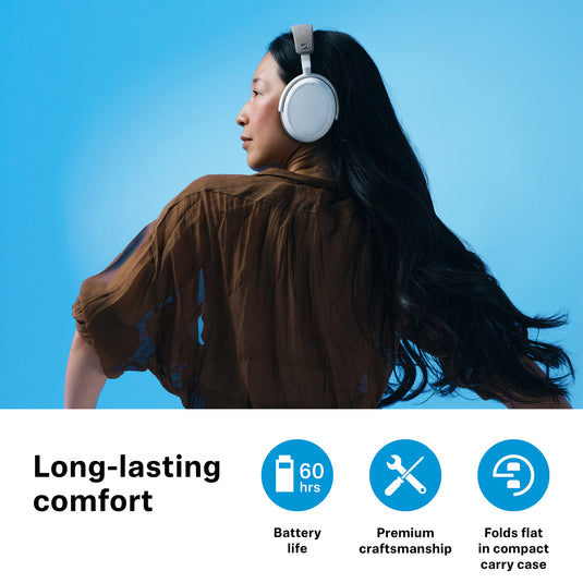 Sennheiser Momentum 4 Wireless Noise Cancelling Headphones, White