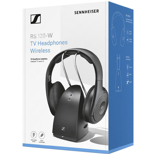 Sennheiser RS 120-W TV Headphones Wireless for Home Use