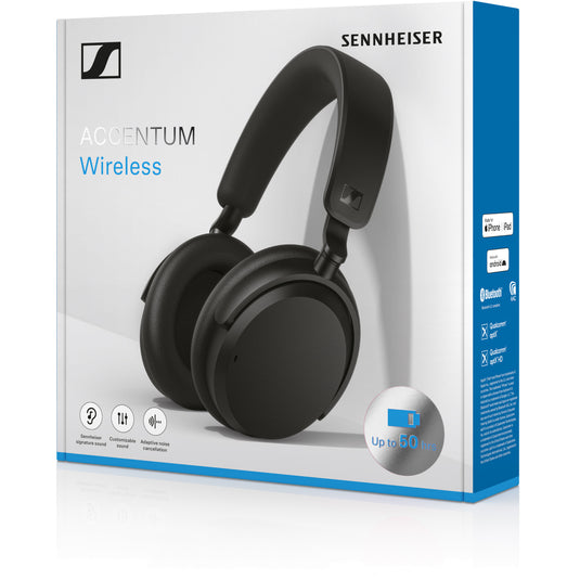Sennheiser ACCENTUM Wireless headphones with ANC (Black)