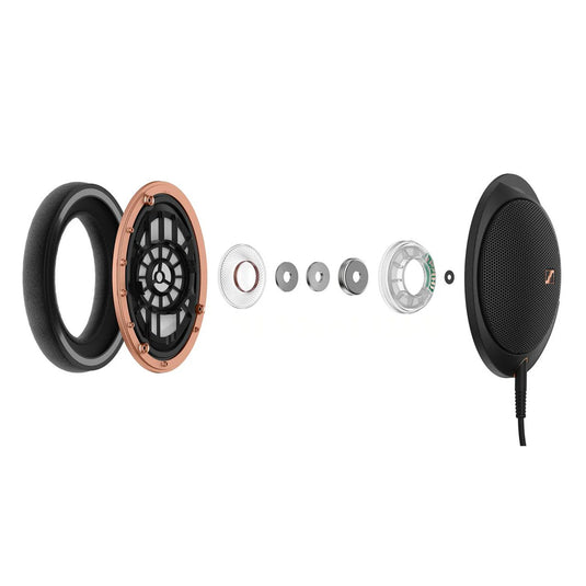 Sennheiser HD 505 Open Back Wired Over Ear Headphones - Copper Edition