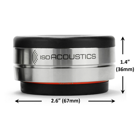 IsoAcoustics OREA Bordeaux Component Isolation Feet, Each