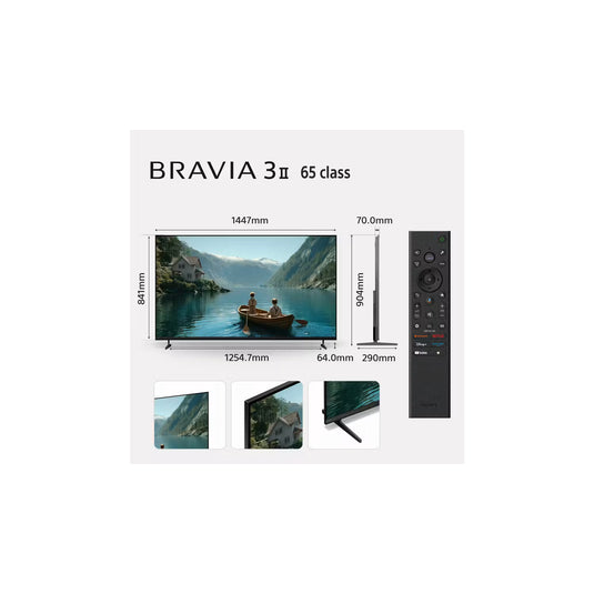 Sony BRAVIA 3 II 65" 4K Google TV