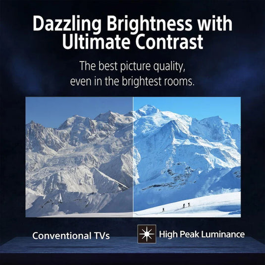 Sony BRAVIA 9 Smart 4K 75" QLED Mini-LED TV