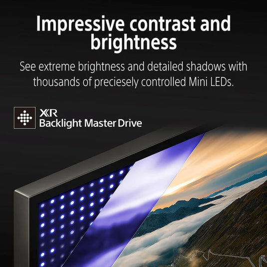 Sony BRAVIA 9 Smart 4K 75" QLED Mini-LED TV