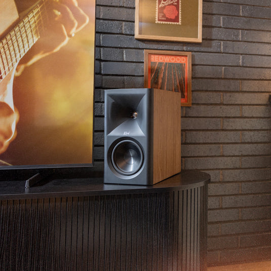 Klipsch The Fives II Dolby Atmos Powered Speakers (FREE Klipsch R-8SW Subwoofer valued at $599)