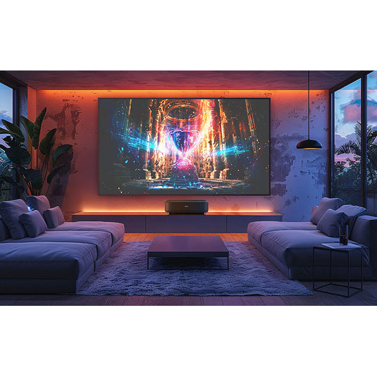 Epson EH-LS670B with 120 inch UST Screen