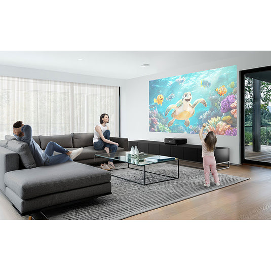 Epson EH-LS670B with 120 inch UST Screen