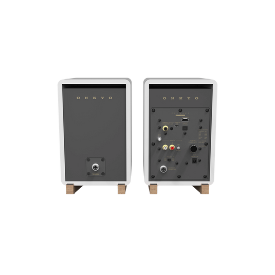 ONKYO GX-30ARC Compact Powered Bookshelf Speakers.