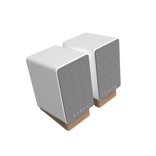 ONKYO GX-30ARC Compact Powered Bookshelf Speakers.