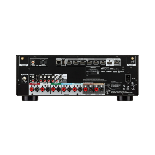 Denon AVR-X2900H 7.2CH 4K/8K Dolby Atmos AV Receiver Powered by HEOS™