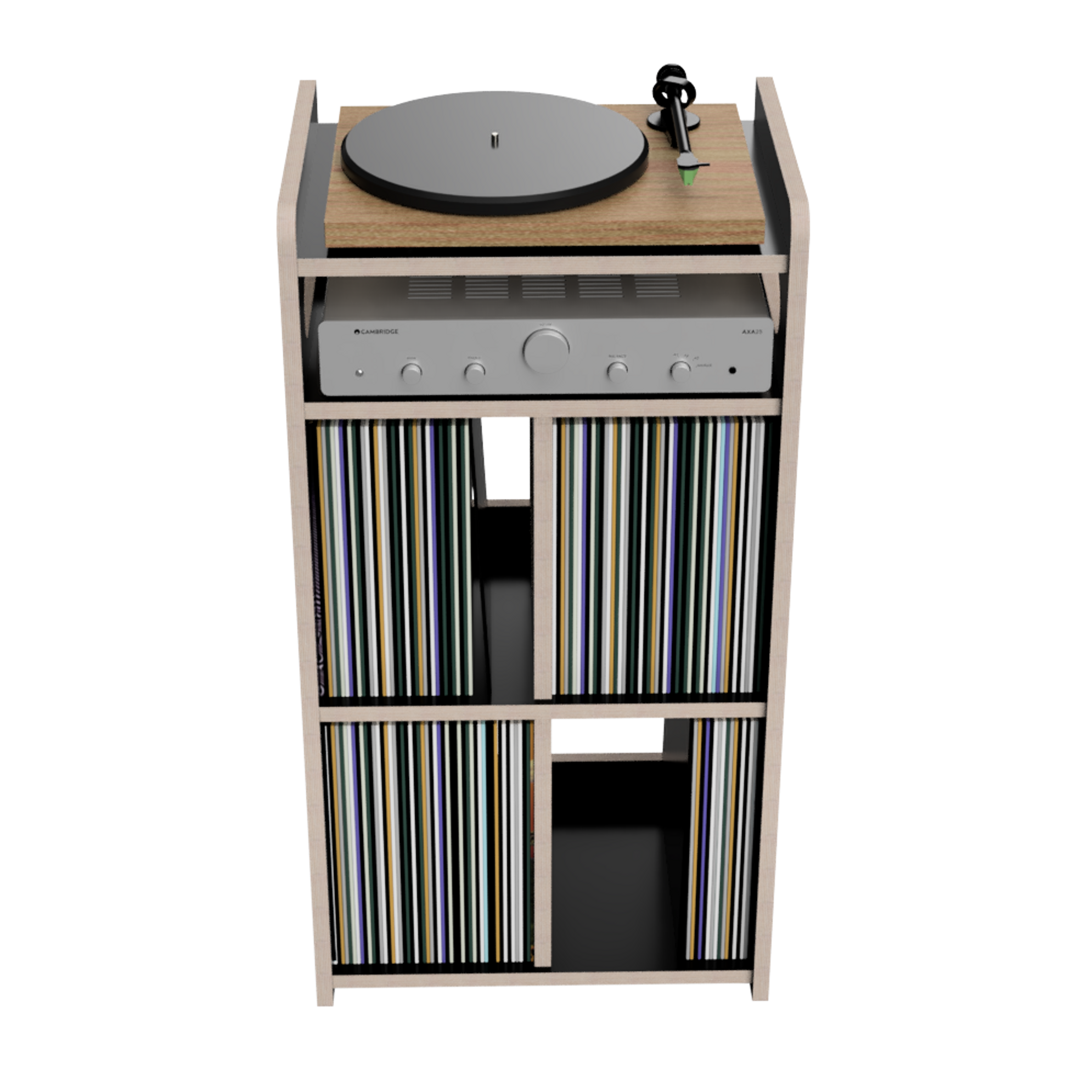 Audio Stack Rack Valhalla Audio Stack 500 Record Stand – Magnum Sound and Vision