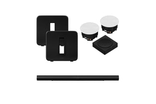 Sonos Arc Ultra Dual Sub In-Ceiling Surround Package (6")