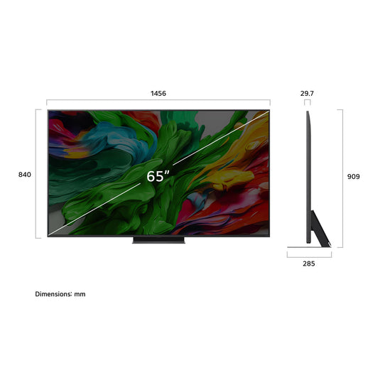 LG 65 Inch QNED evo AI Mini LED QNED86A 4K Smart TV